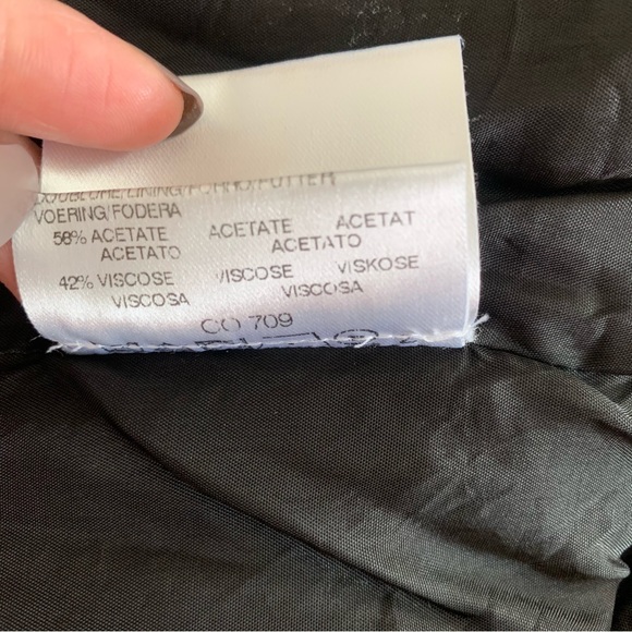 French Designer Weill Black Cream Abstract Modernist Tailored Blazer Archival - Picture 9 of 10